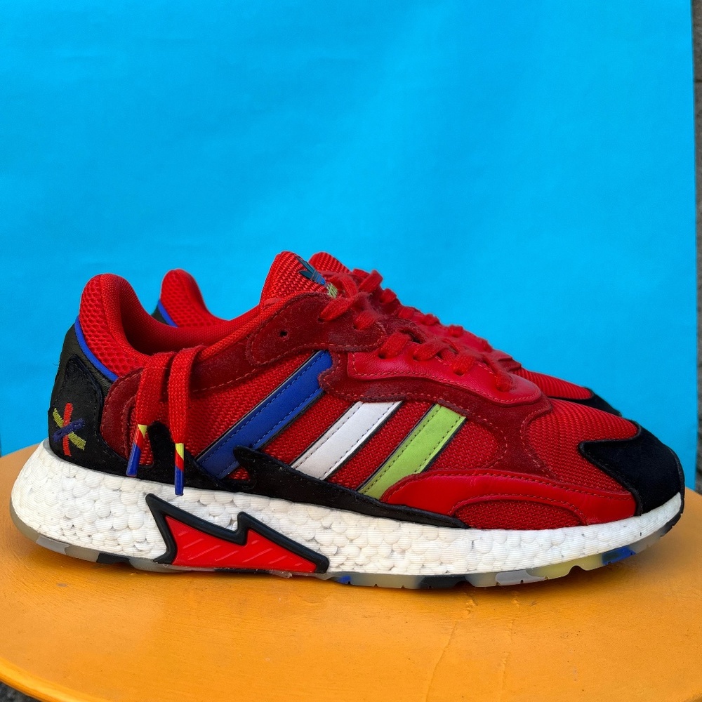 Size 9 - Adidas Tresc Run - Asterisk Collective 2018 - RED - PRE OWNED